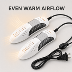Portable Electric Shoe Dryer – Dual 10W Shoe Warmer with E US Plug