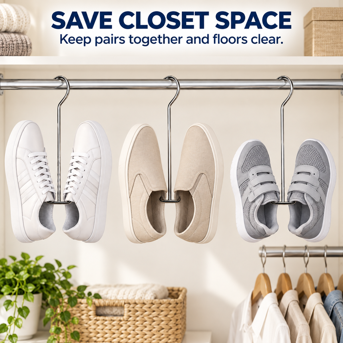 Stainless Steel Shoe Drying Hanger