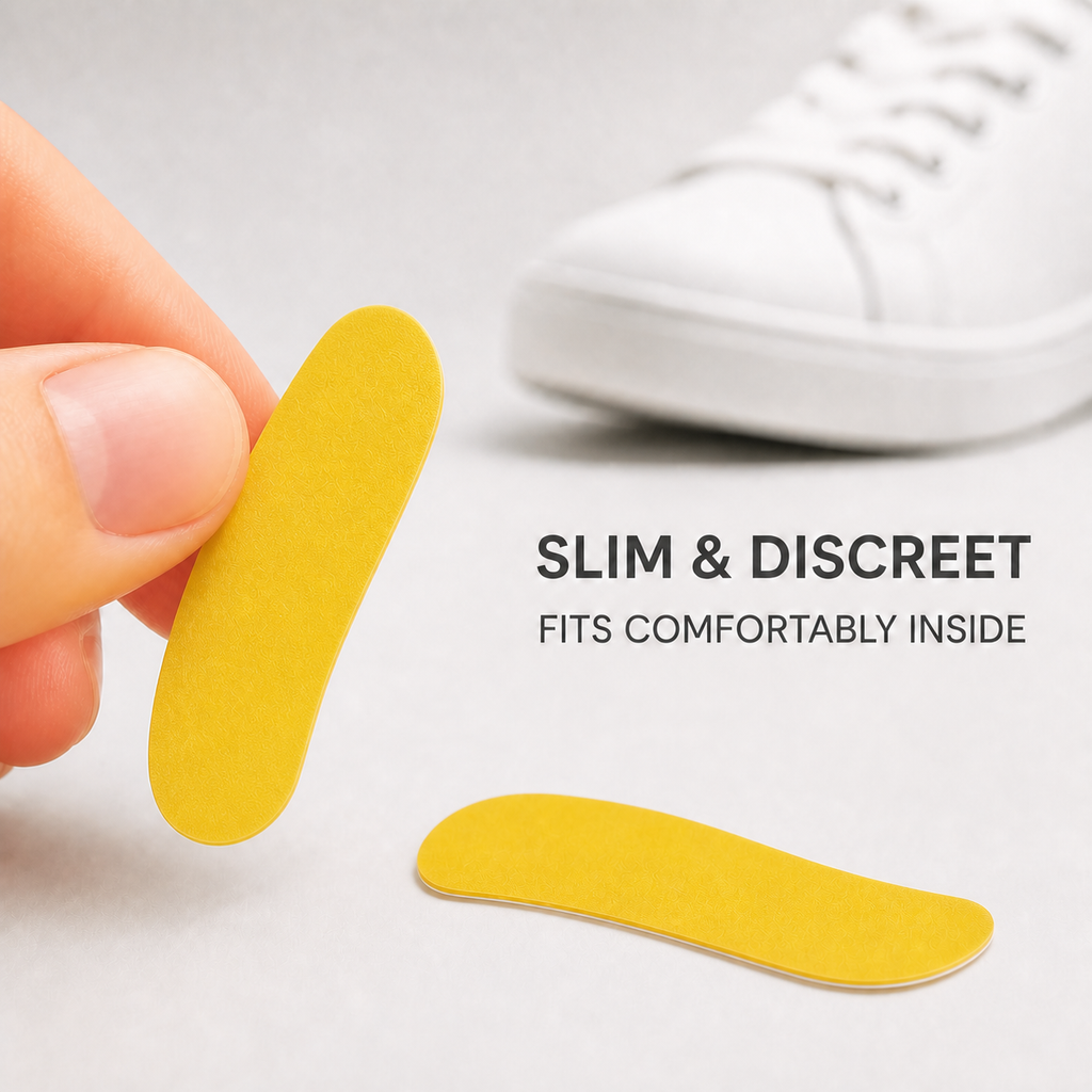 Lemon Shoe Freshener Pads – 12 Pieces, Peel & Stick Odor Control Inserts