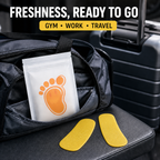 Lemon Shoe Freshener Pads – 12 Pieces, Peel & Stick Odor Control Inserts