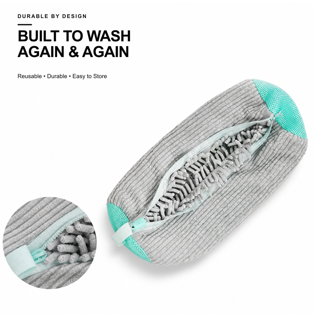 360° Shoe Washing Bag for Washing Machine – Reusable Sneaker Protector