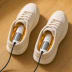 Portable Electric Shoe Dryer – Dual 10W Shoe Warmer with E US Plug