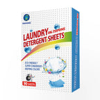 90-Count Laundry Detergent Sheets – Fast-Dissolving, Mess-Free Cleaning